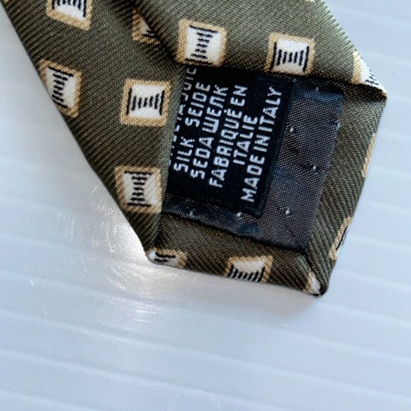 Gianfranco Ferre Silk Ties, lot of 2, Made in Italy - Picture 4 of 9